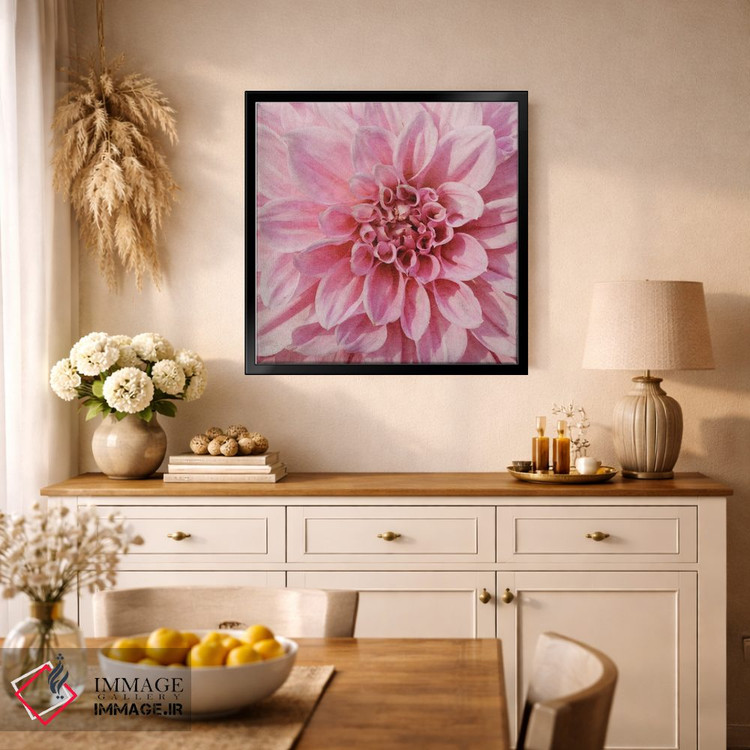 تابلو دکوراتیو "گل دیواری ۷" اثر آلونزو ساندرز - D1B