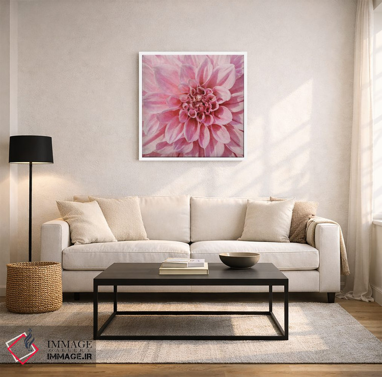 تابلو دکوراتیو "گل دیواری ۷" اثر آلونزو ساندرز - D2W