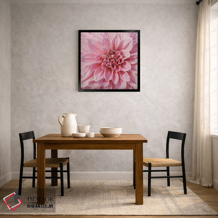 تابلو دکوراتیو "گل دیواری ۷" اثر آلونزو ساندرز - D4B