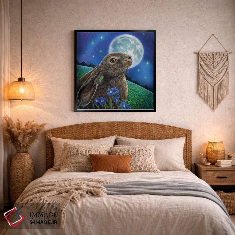 تابلو دکوراتیو "ماه نگر" اثر لیزا پارکر - D5B