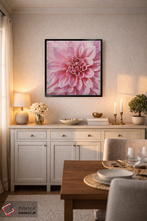 تابلو دکوراتیو "گل دیواری ۷" اثر آلونزو ساندرز - D5B