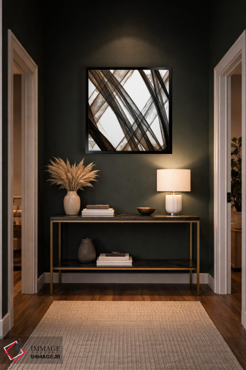 تابلو مینیمال "راه های متقاطع ۳" اثر آلونزو ساندرز - D5B