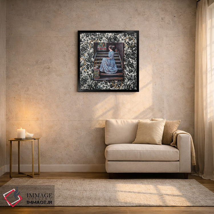 تابلو دکوراتیو "زندگی شیرین " اثر لیوا پاکالنه فانلی - D2B