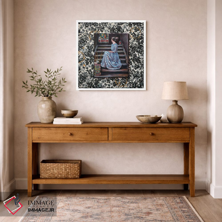 تابلو دکوراتیو "زندگی شیرین " اثر لیوا پاکالنه فانلی - D4W