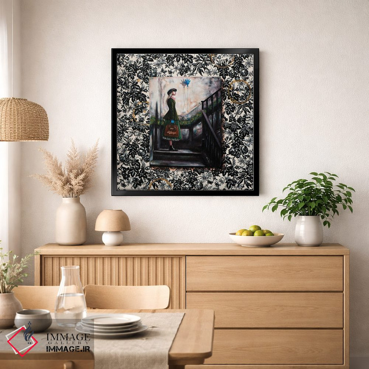 تابلو دکوراتیو "ارگاسمیک " اثر لیوا پاکالنه فانلی - D1B