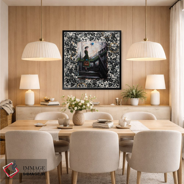 تابلو دکوراتیو "ارگاسمیک " اثر لیوا پاکالنه فانلی - D5B