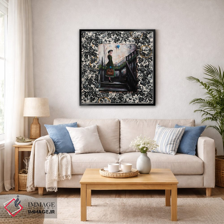 تابلو دکوراتیو "ارگاسمیک " اثر لیوا پاکالنه فانلی - D6B