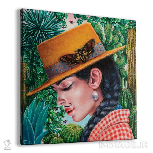 تابلو دکوراتیو "کویر چی واها" اثر لیوا پاکالنه فانلی - نمای پرسپکتیو محصول