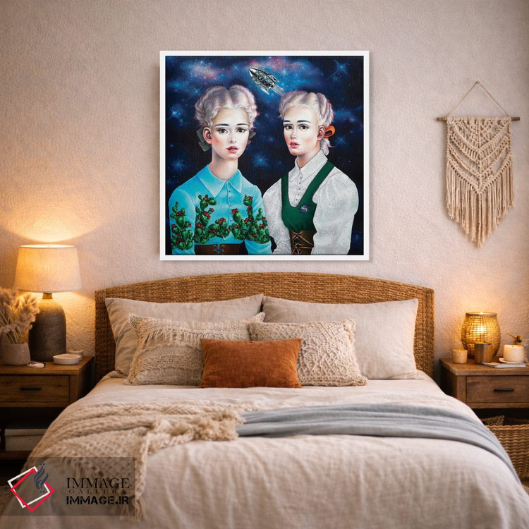تابلو دکوراتیو همسران فضانوردان اثر لیوا پاکالنه فانلی - D2W