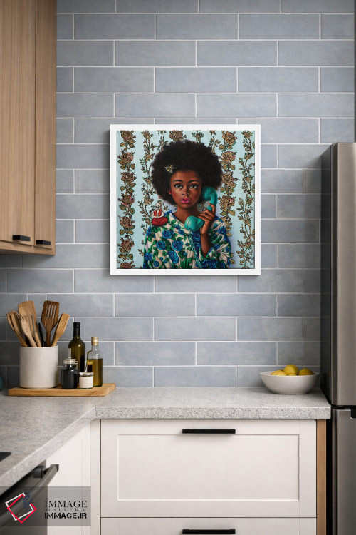 تابلو دکوراتیو سلام!؟ اثر لیوا پاکالنه فانلی - D3W