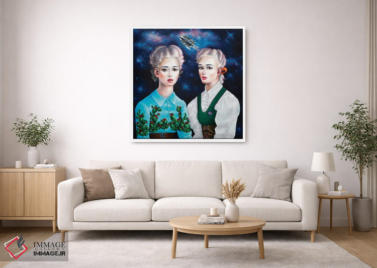 تابلو دکوراتیو همسران فضانوردان اثر لیوا پاکالنه فانلی - D1W