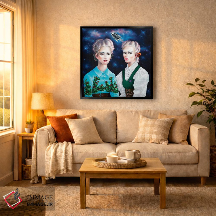 تابلو دکوراتیو همسران فضانوردان اثر لیوا پاکالنه فانلی - D6B