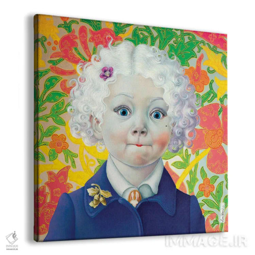 تابلو دکوراتیو چشم های بزرگ اثر لیوا پاکالنه فانلی - نمای پرسپکتیو محصول