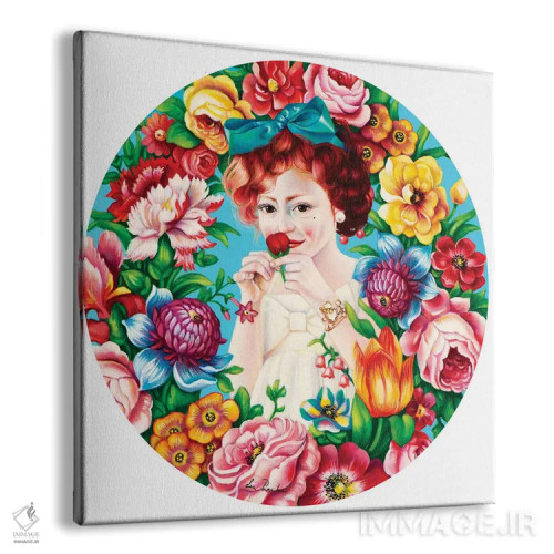 تابلو دکوراتیو عطر گل ها اثر لیوا پاکالنه فانلی - نمای پرسپکتیو محصول