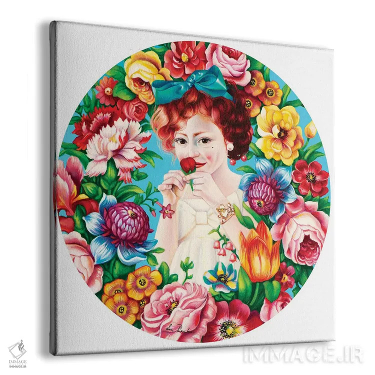 تابلو دکوراتیو عطر گل ها اثر لیوا پاکالنه فانلی - نمای پرسپکتیو محصول