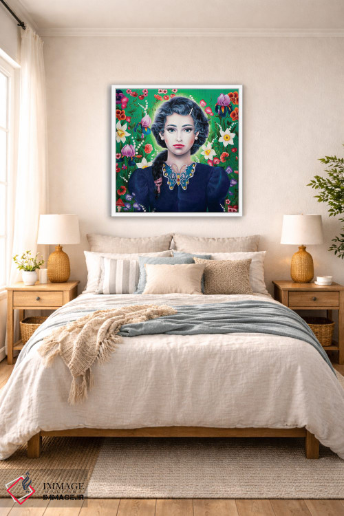 تابلو دکوراتیو بهار اثر لیوا پاکالنه فانلی - D5W