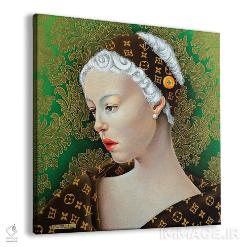 تابلو دکوراتیو زیبایی ویتون اثر لیوا پاکالنه فانلی - نمای پرسپکتیو محصول