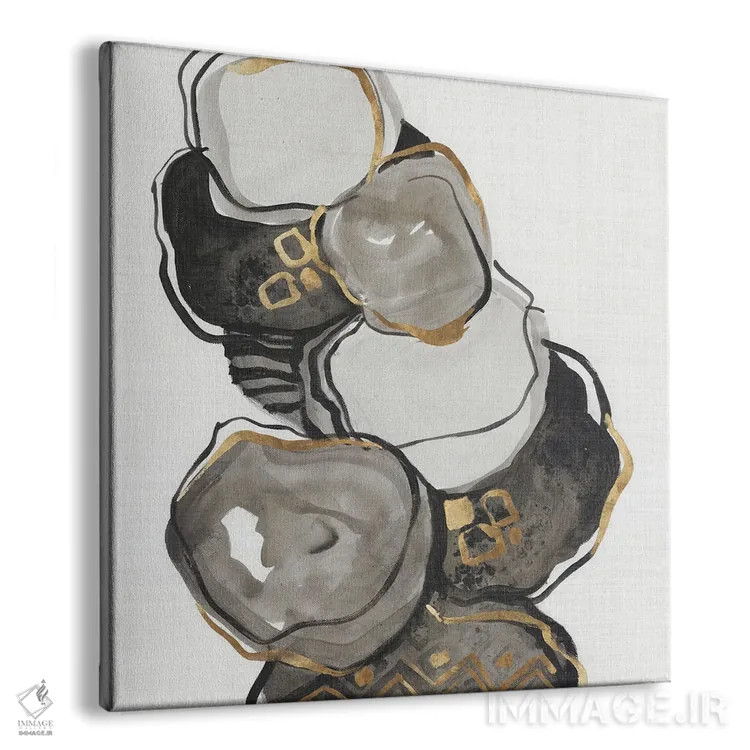 تابلو مینیمال پل گلدن گیت ۱ اثر لرا - نمای پرسپکتیو محصول