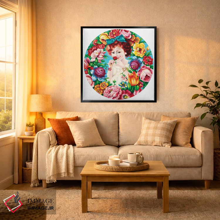 تابلو دکوراتیو عطر گل ها اثر لیوا پاکالنه فانلی - D3B