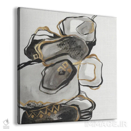 تابلو مینیمال پل گلدن گیت ۲ اثر لرا - نمای پرسپکتیو محصول