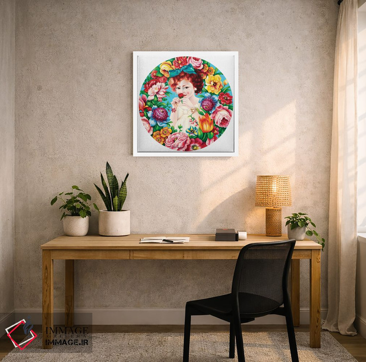 تابلو دکوراتیو عطر گل ها اثر لیوا پاکالنه فانلی - D4W