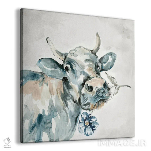 تابلو مدرن جذابیت روستا اثر لرا - نمای پرسپکتیو محصول