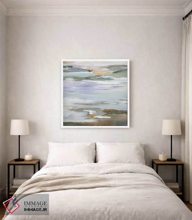 تابلو انتزاعی فواره خاموش ۲ اثر لرا - D4W