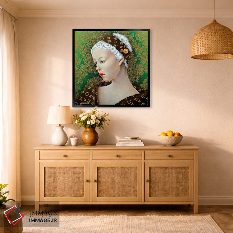 تابلو دکوراتیو زیبایی ویتون اثر لیوا پاکالنه فانلی - D3B