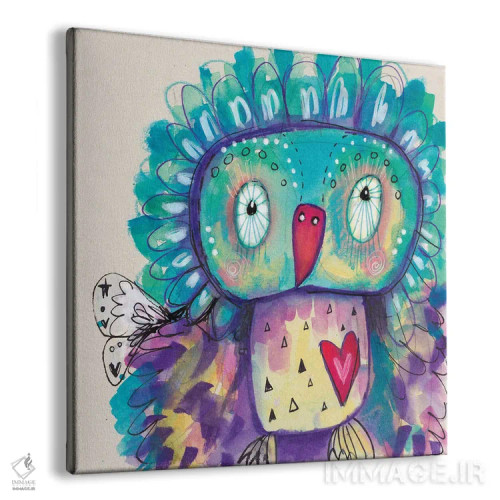 تابلو دکوراتیو کیوبی ۲ اثر تامارا لاپورت - نمای پرسپکتیو محصول