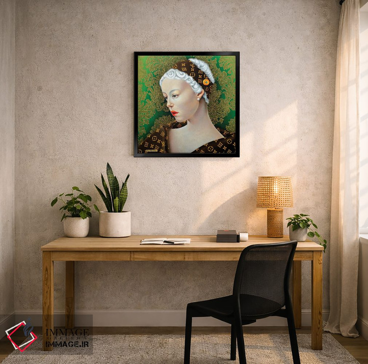 تابلو دکوراتیو زیبایی ویتون اثر لیوا پاکالنه فانلی - D5B