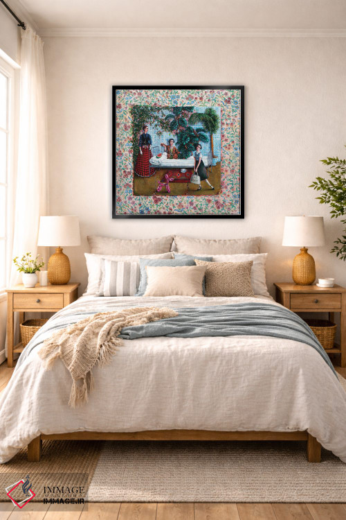 تابلو دکوراتیو بیمارستان روانی اثر لیوا پاکالنه فانلی - D6B