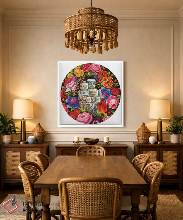 تابلو دکوراتیو خانواده قلع اثر لیوا پاکالنه فانلی - D2W