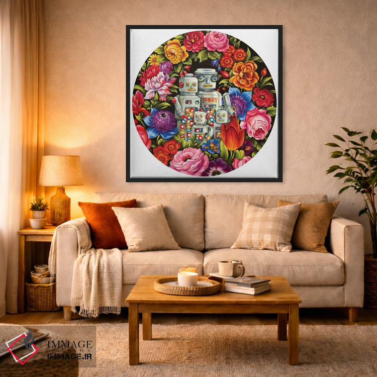 تابلو دکوراتیو خانواده قلع اثر لیوا پاکالنه فانلی - D3B