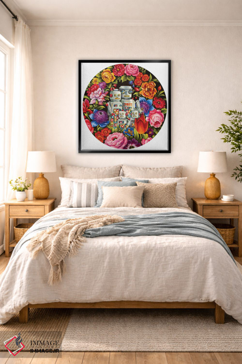 تابلو دکوراتیو خانواده قلع اثر لیوا پاکالنه فانلی - D6B