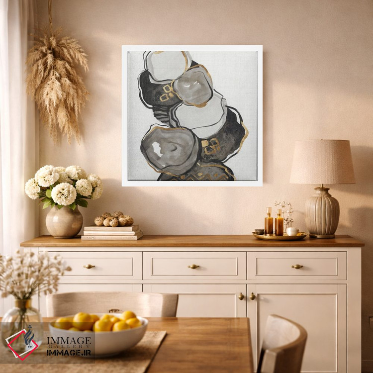 تابلو مینیمال پل گلدن گیت ۱ اثر لرا - D1W