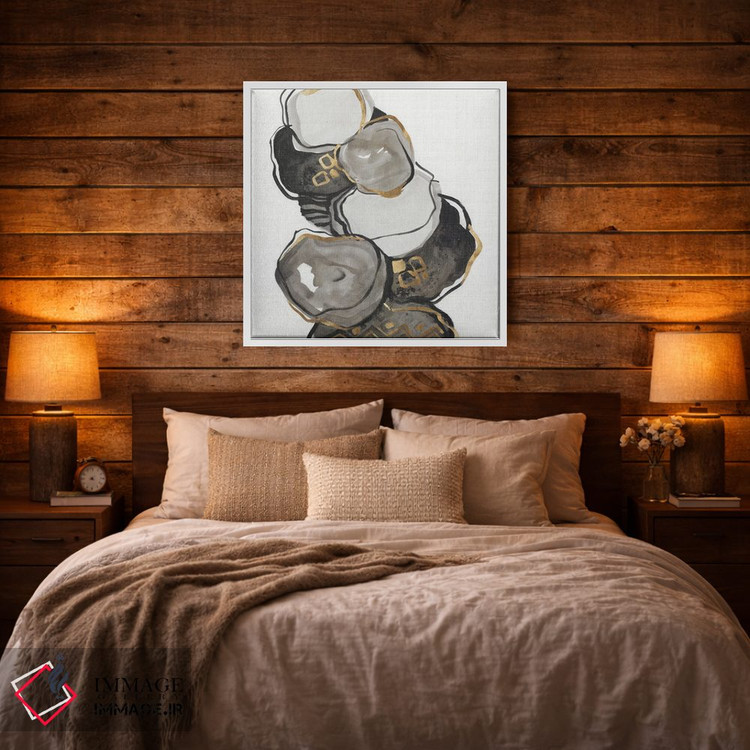 تابلو مینیمال پل گلدن گیت ۱ اثر لرا - D3W