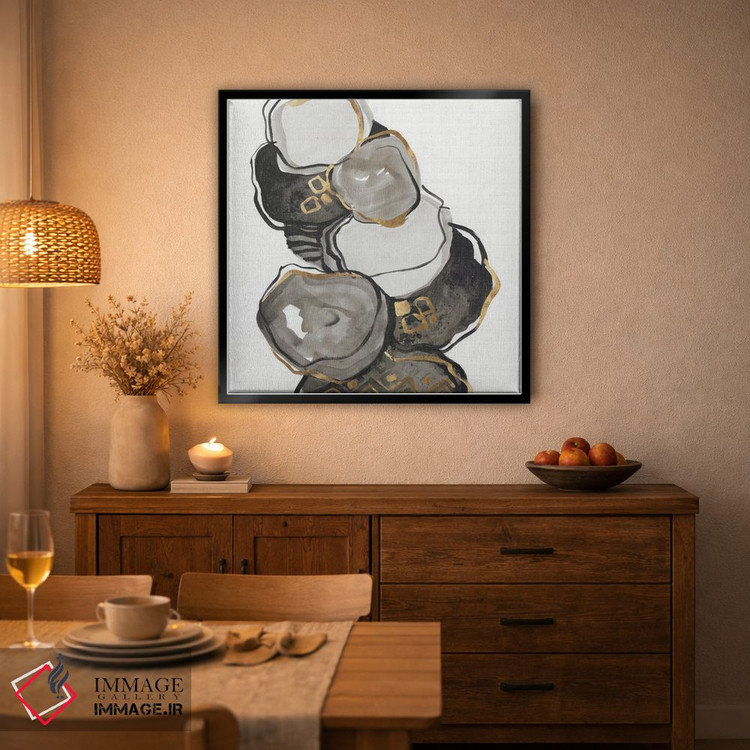 تابلو مینیمال پل گلدن گیت ۱ اثر لرا - D5B