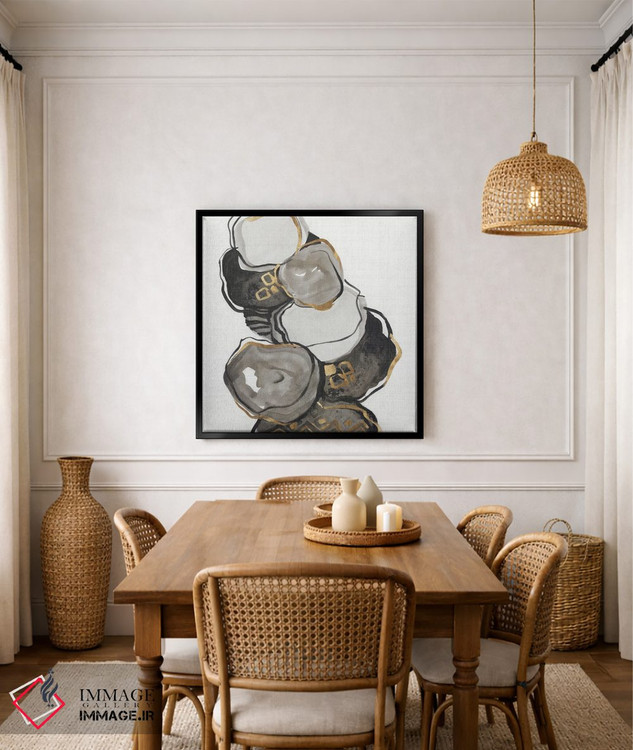 تابلو مینیمال پل گلدن گیت ۱ اثر لرا - D6B