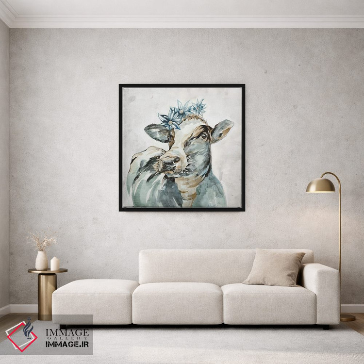 تابلو مدرن پرتره های روستایی اثر لرا - D1B