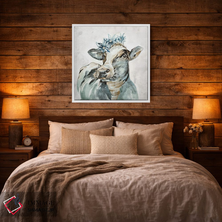 تابلو مدرن پرتره های روستایی اثر لرا - D2W