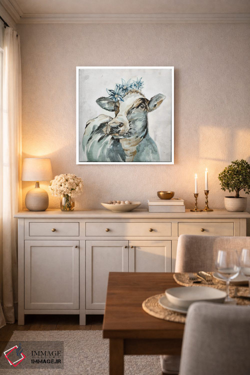 تابلو مدرن پرتره های روستایی اثر لرا - D4W