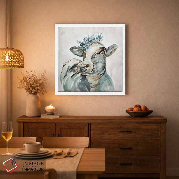 تابلو مدرن پرتره های روستایی اثر لرا - D3W