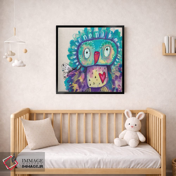 تابلو دکوراتیو کیوبی ۲ اثر تامارا لاپورت - D2B