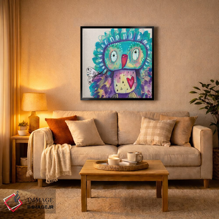 تابلو دکوراتیو کیوبی ۲ اثر تامارا لاپورت - D4B