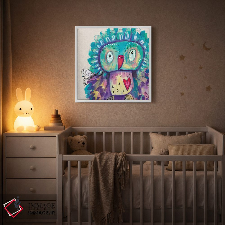 تابلو دکوراتیو کیوبی ۲ اثر تامارا لاپورت - D3W