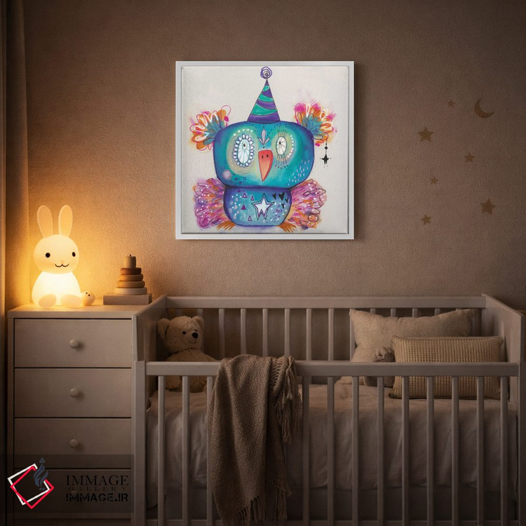 تابلو دکوراتیو پرنده مهمانی اثر تامارا لاپورت - D4W