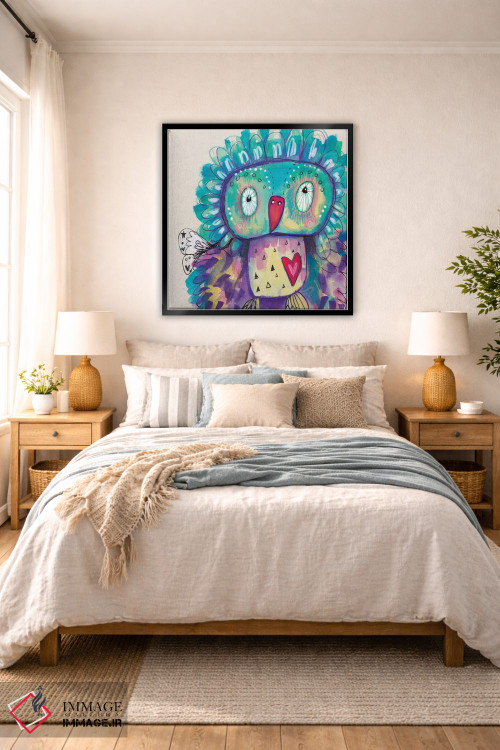 تابلو دکوراتیو کیوبی ۲ اثر تامارا لاپورت - D6B