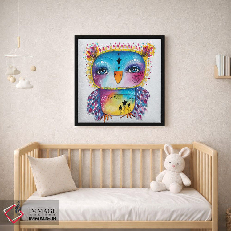 تابلو دکوراتیو کیوبی - خودت باش ۲ اثر تامارا لاپورت - D1B