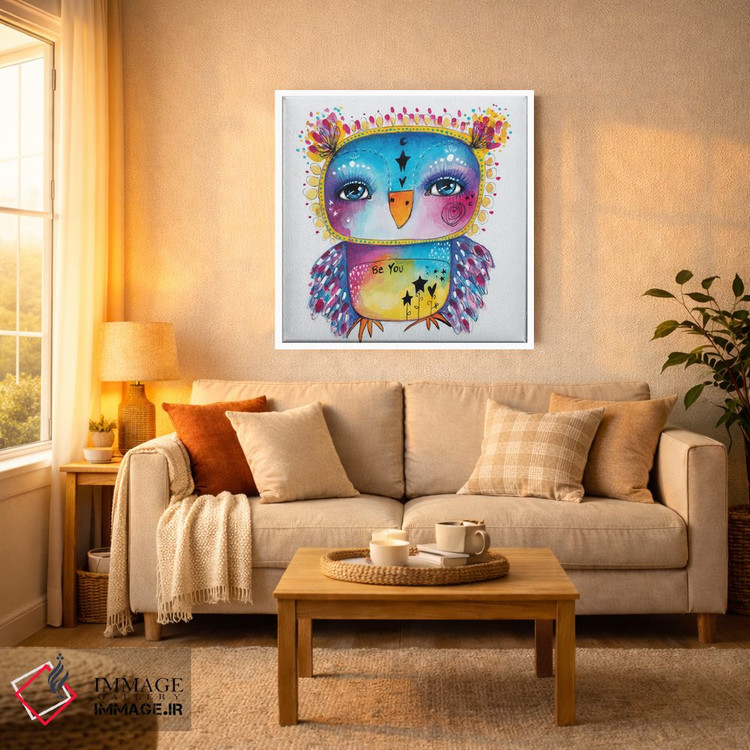 تابلو دکوراتیو کیوبی - خودت باش ۲ اثر تامارا لاپورت - D4W