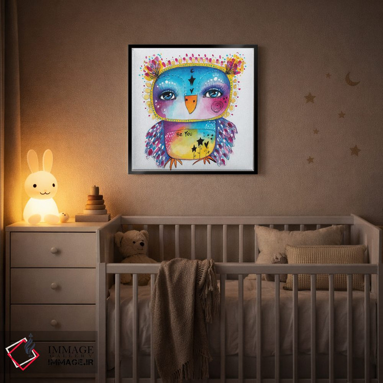 تابلو دکوراتیو کیوبی - خودت باش ۲ اثر تامارا لاپورت - D5B